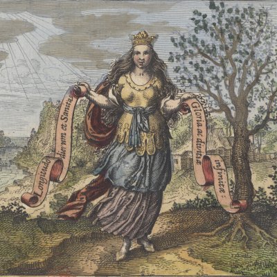 Arbre de vie est fruit de Sagesse humaine (Michel Maier, Atalanta Fugiens, 1618)