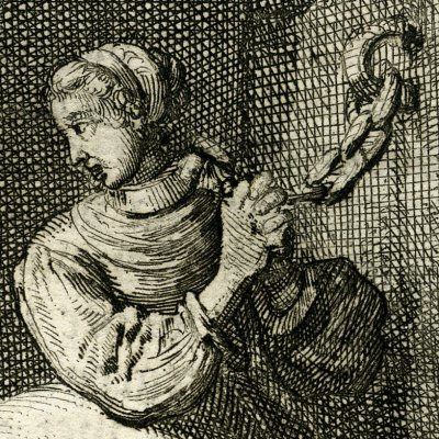 Martyr de Félicité de Tuburbe en Mauritanie, 201 (Luyken, Théâtre des Martyrs)