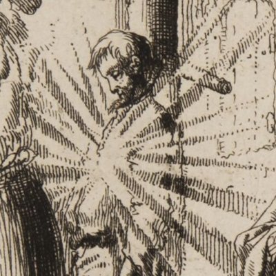 Hendrik Eemkens brûlé à Utrecht, 1562 (Luyken, Théâtre des Martyrs)