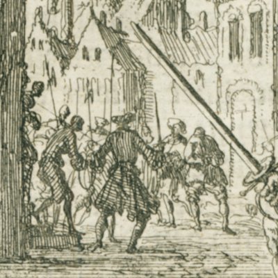 Persécution des Anabaptistes à Zurich en 1637 (Luyken, Théâtre des Martyrs)