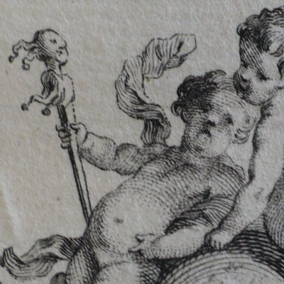 La raison et l’imagination, vignette allégorique (Décaméron 1757)