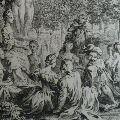 Deuxième journée (Décaméron 1757) - Gravelot