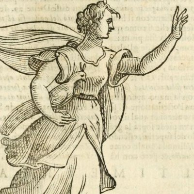Alterezza in persona nata povera Civile (Ripa, 1625) - Chevalier d’Arpin