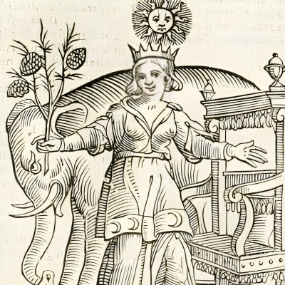 Benignità, 2ème figure (Ripa, 1625) - Chevalier d’Arpin