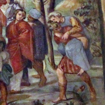 Rencontre de Jason & de Pélias (Bologne, Histoires de Jason) - Agostino Carrache