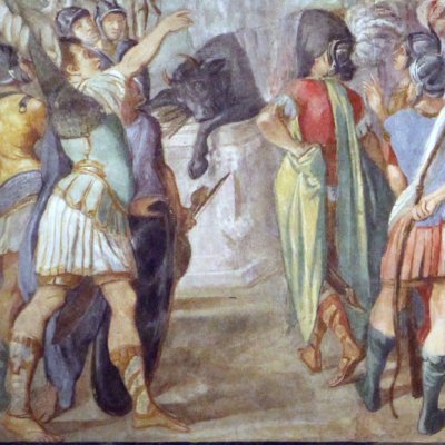 Sacrifice du taureau noir (Bologne, Histoires de Jason) - Ludovic Carrache