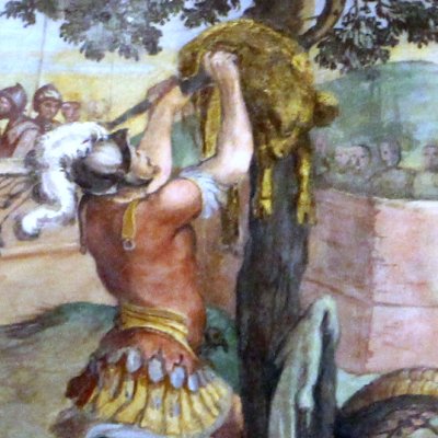 Jason s’empare de la Toison d’or (Bologne, Histoires de Jason) - Ag. Carrache