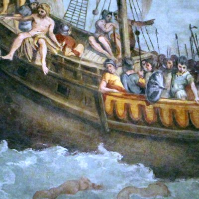 La fuite des Argonautes (Bologne, Histoires de Jason) - Ludovic Carrache