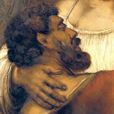 La lutte de Jacob et de l’ange - Rembrandt