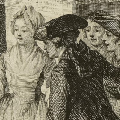 La course (Coll. compl. Londres, t3, 1774, Émile) - Moreau