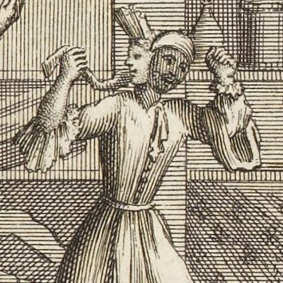 Arlequin lingere du palais (Gherardi, 1741, t1)