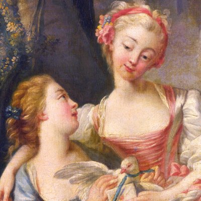 Le billet doux (version de Londres) - atelier de François Boucher