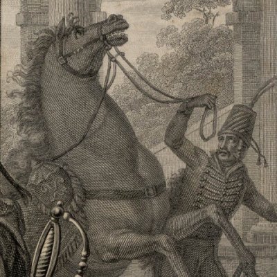 Frédéric II rendant visite à Voltaire - Baquoy d’après Monsiau