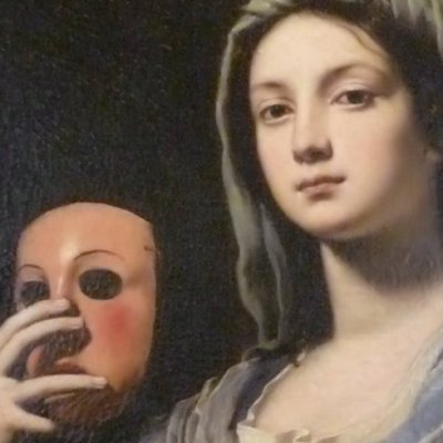 La jardinière au masque, ou Allégorie de la dissimulation - Lorenzo Lippi