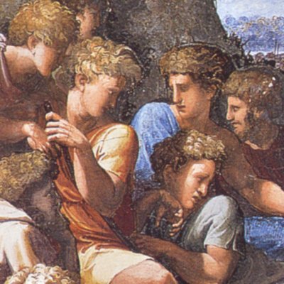 Joseph explique ses songes à ses frères (Histoires de Joseph) - Loge de Raphaël