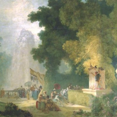 La fête à Saint-Cloud - Fragonard