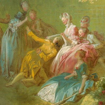 La main chaude - Fragonard