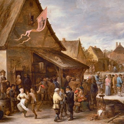 Village fete - David II Teniers