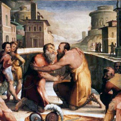Réconciliation de Marcus Emilius Lepidus & de M. Fulvius Nobilior - D. Beccafumi