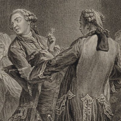 Le confessionnal - Moitte d’après Baudouin
