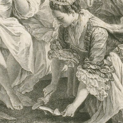 Le lever - Massard d’après Baudouin
