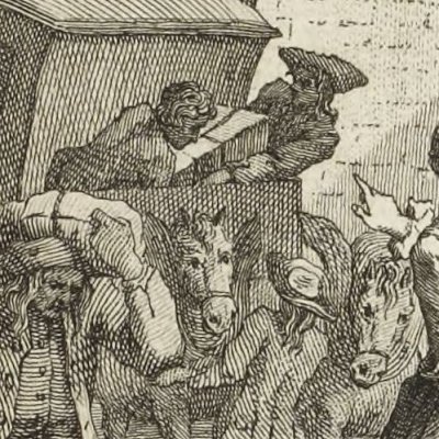 Des Grieux rencontre Manon à Amiens (Manon Lescaut, 1753) - Pasquier
