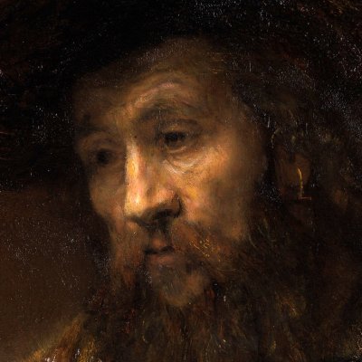 Aristotle in front of Homer's bust - Rembrandt