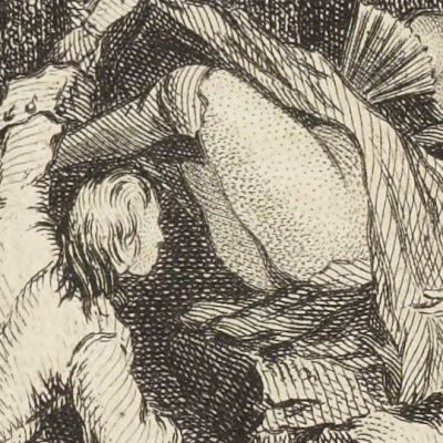 Mme Dinville assoupie au labyrinthe (Histoire de dom B***, 1741)