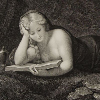 Madeleine lisant - Longhi d’après le Corrège