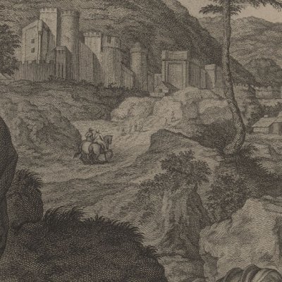 Sacrifice d’Abraham, d’après André del Sarte (Recueil d’estampes…, Dresde 1753)