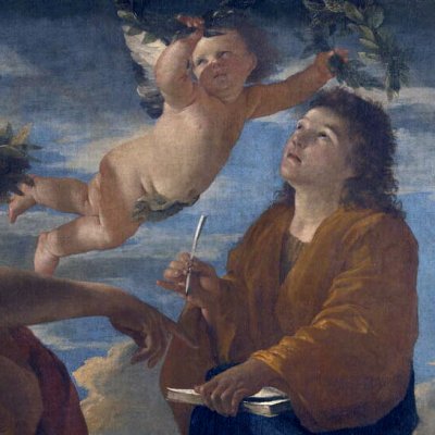 L’inspiration du poète - Poussin