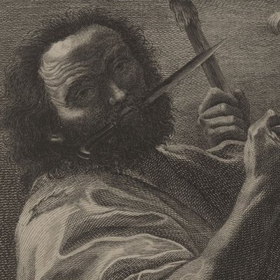 Martyre de saint Barthélémy, d’après le Calabrèse (Rec d’estampes…, Dresde 1753)