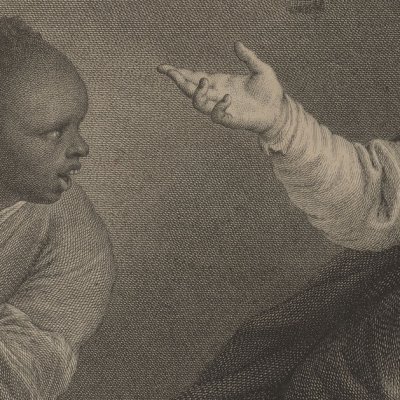 Lucrèce et Tarquin, d’après Luc Jordane (Recueil d’estampes…, Dresde 1753)