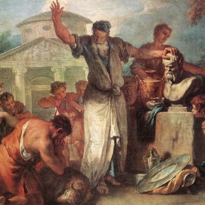 Sacrifice à Silène - Sebastiano Ricci