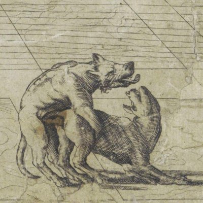 Le viol de Lucrèce - Agostino Veneziano d’après Raphaël