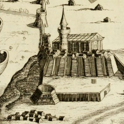 La ville d’Athènes juste avant la guerre de Morée - Coronelli