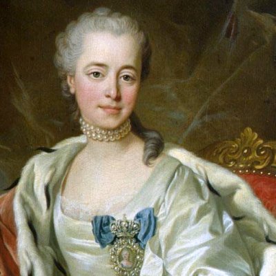 La princesse Ekaterina Dmitrievna Galitsine, née Cantemir - Louis-Michel Vanloo