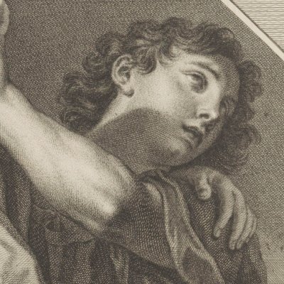 La Chasteté de Joseph d’après Charles Cignani (Recueil d’estampes…, Dresde 1753)