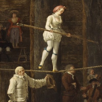 Danseur sur une corde raide - Léonard Defrance