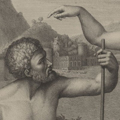Portrait allég. d’A. Doria d’après Francia (Recueil d’estampes… II, Dresde 1757)