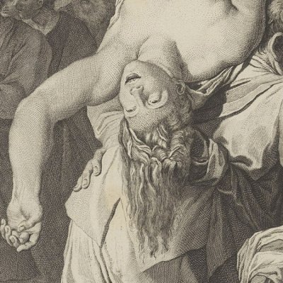 La peste, d’après Camillo Procaccini (Recueil d’estampes…, II, Dresde 1757)