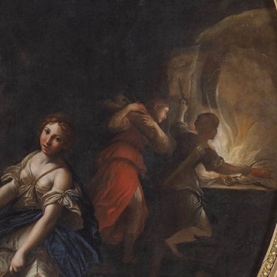 L'hiver, le triomphe de Diane (Les saisons, histoires de Vénus) - L’Albane