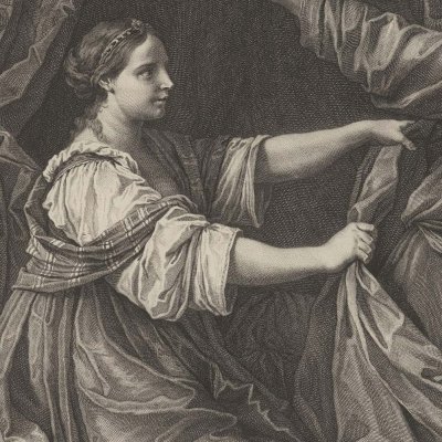 La chasteté de Joseph d’après S. Cantarini (Recueil d’estampes, II, Dresde 1757)