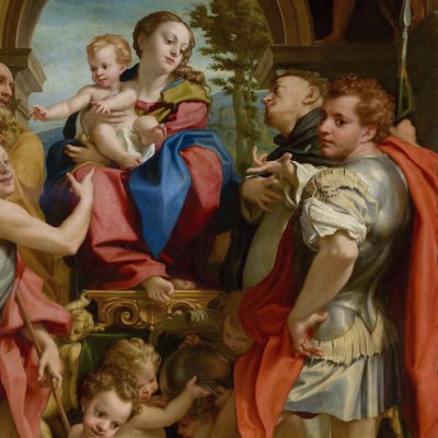 La Vierge avec saint Georges - Corrège