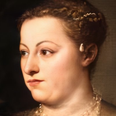 Portrait de Lavinia, la fille du peintre - Titien