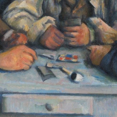 Les joueurs de cartes (version de New York) - Paul Cézanne
