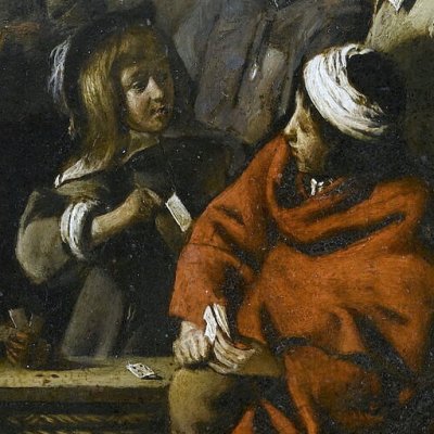 Les petits joueurs de cartes - Antoine et Lous Le Nain
