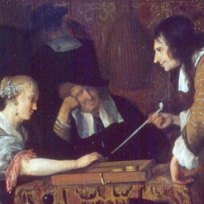 Les joueurs de trictrac - Jan Steen