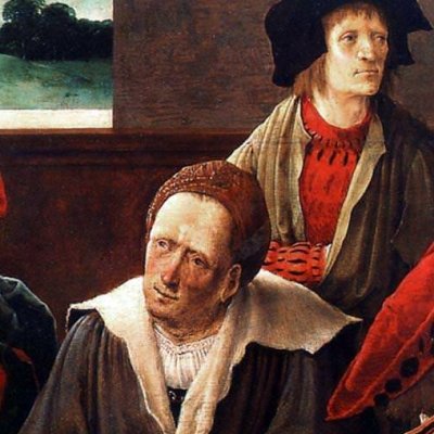 Les joueurs de cartes (version de Wilton House) - Lucas de Leyde