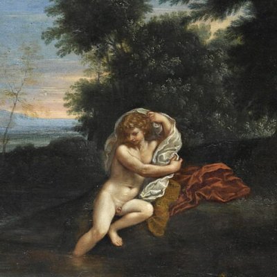 Salmacis et Hermaphrodite - l’Albane